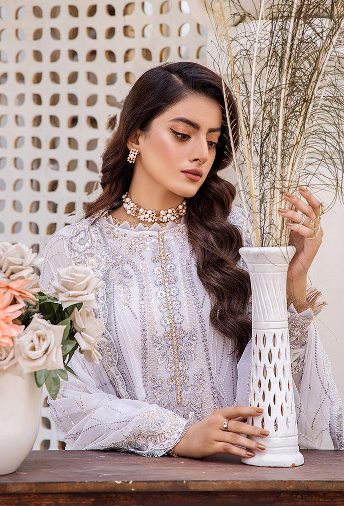 Humdum | Pareesha Embroidered Collection | PS-02 by Humdum - Designer Dress - Type: Ladies Clothes - Available at Libayah - 100% Original