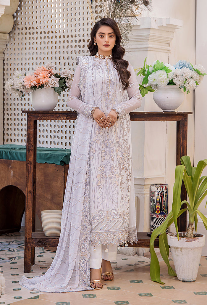 Humdum | Pareesha Embroidered Collection | PS-02 by Humdum - Designer Dress - Type: Ladies Clothes - Available at Libayah - 100% Original