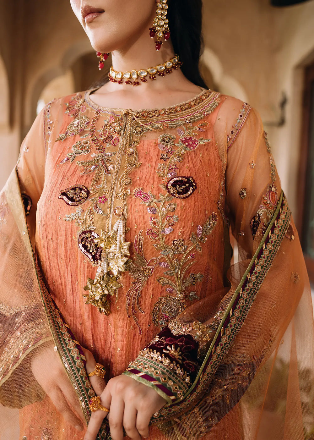 Jeem | Amaltaas Wedding Formals 26 | PERSIAN NIGHT by Jeem - Designer Dress  - Type : Ladies Clothes - Available at Libayah - 100% Original 