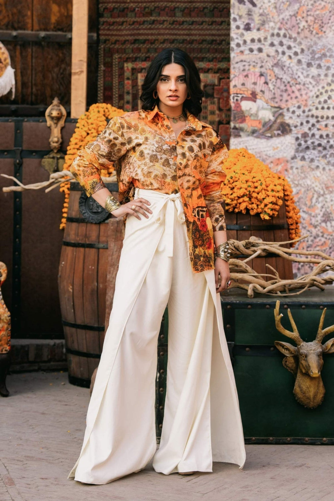 Fahad Hussayn | Lawn Banger | Pichola by Fahad Hussayn - Designer Dress - Type: Ladies Clothes - Available at Libayah - 100% Original