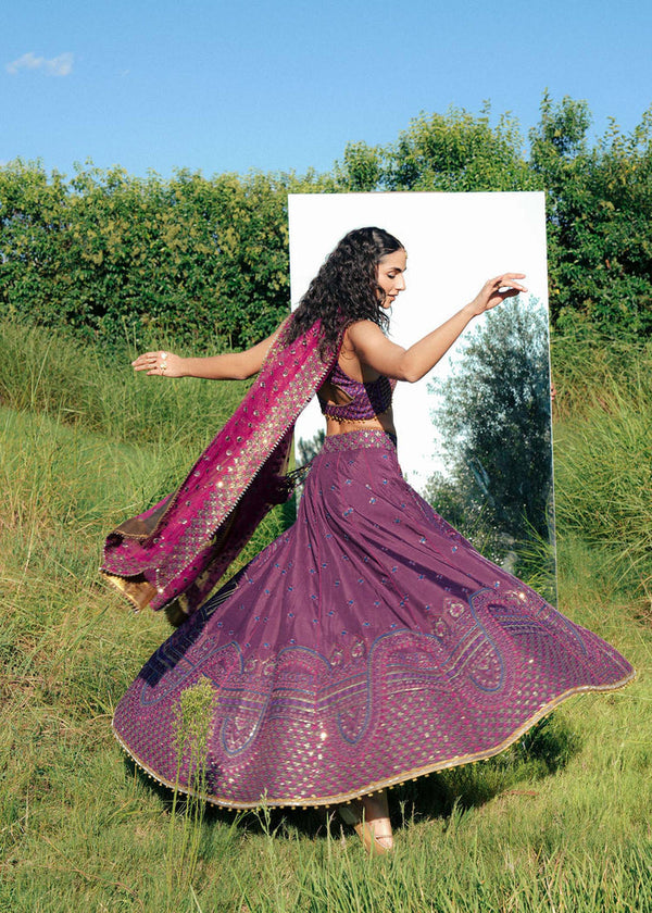 Laj by Lajwanti | Runaway Formals 25 | Royal Amethyst