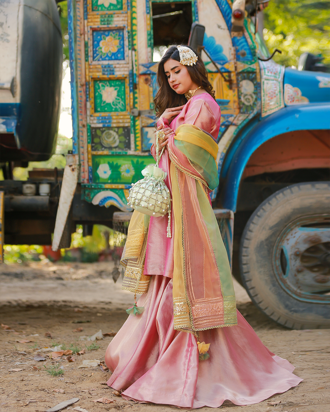 Zar | Gharara Formals | Pink by Zar - Designer Dress - Type: Ladies Clothes - Available at Libayah - 100% Original