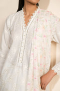 Cross Stitch | Mahiri Lawn 25 | IVORY GLINT by Cross Stitch - Designer Dress - Type: Ladies Clothes - Available at Libayah - 100% Original