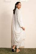 Cross Stitch | Mahiri Lawn 25 | IVORY GLINT by Cross Stitch - Designer Dress - Type: Ladies Clothes - Available at Libayah - 100% Original
