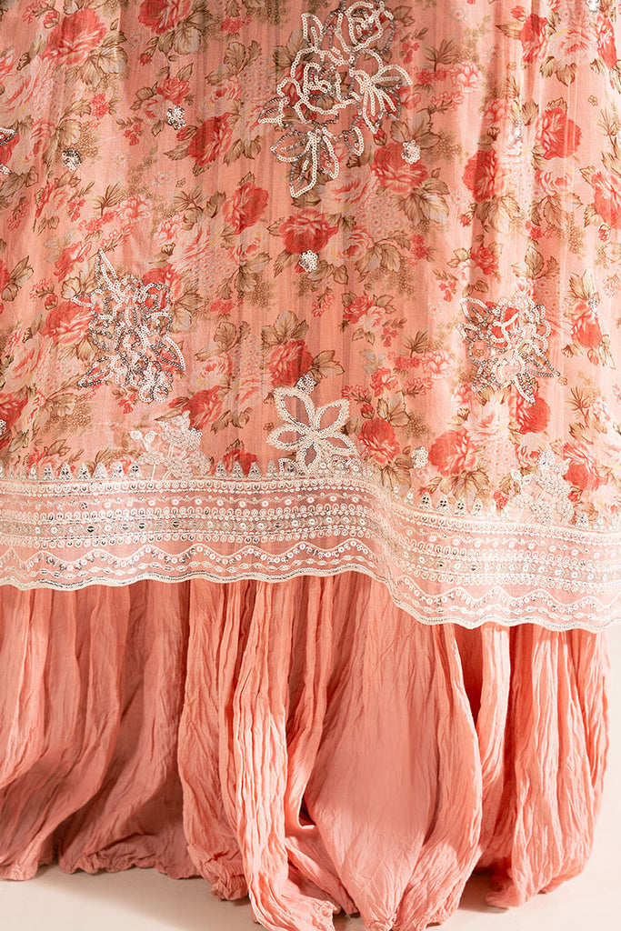 Cross Stitch | Luxe Atelier 25 | CORAL PUNCH by Cross Stitch - Designer Dress - Type: Ladies Clothes - Available at Libayah - 100% Original