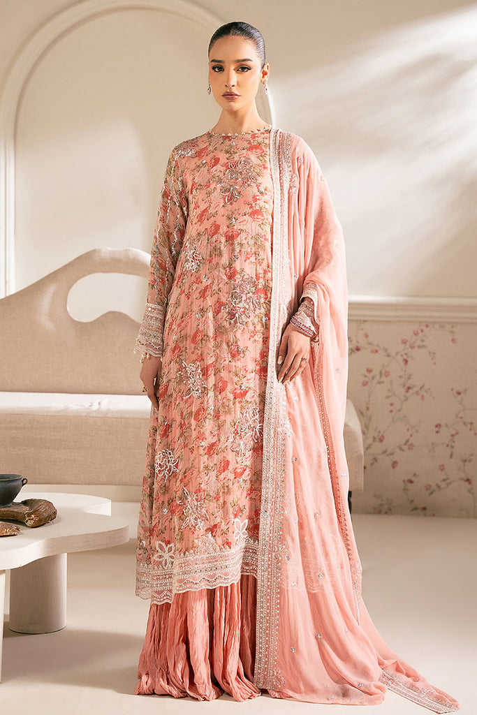 Cross Stitch | Luxe Atelier 25 | CORAL PUNCH by Cross Stitch - Designer Dress - Type: Ladies Clothes - Available at Libayah - 100% Original