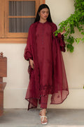 Cross Stitch | Mahiri Lawn 25 | RUBY GLINT by Cross Stitch - Designer Dress - Type: Ladies Clothes - Available at Libayah - 100% Original