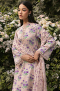 Cross Stitch | Premium Lawn 25 | ROSY AFFAIR by Cross Stitch - Designer Dress - Type: Ladies Clothes - Available at Libayah - 100% Original