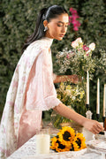 Cross Stitch | Mahiri Lawn 25 | CARMINE ROSE by Cross Stitch - Designer Dress - Type: Ladies Clothes - Available at Libayah - 100% Original