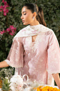 Cross Stitch | Mahiri Lawn 25 | CARMINE ROSE by Cross Stitch - Designer Dress - Type: Ladies Clothes - Available at Libayah - 100% Original