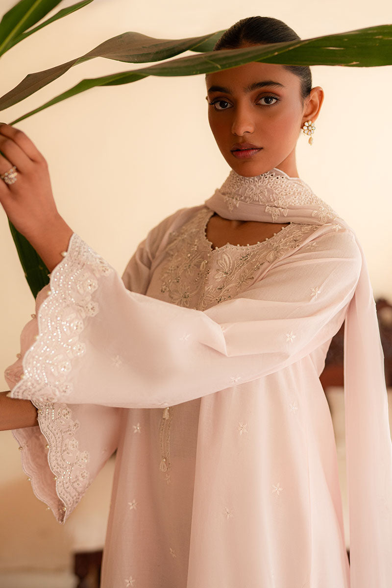 Cross Stitch | Mahiri Lawn 25 | CHERRY BLOSSOM by Cross Stitch - Designer Dress - Type: Ladies Clothes - Available at Libayah - 100% Original