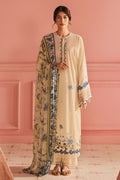 Cross Stitch | Premium Lawn 25 | BLUE ALLURE by Cross Stitch - Designer Dress - Type: Ladies Clothes - Available at Libayah - 100% Original