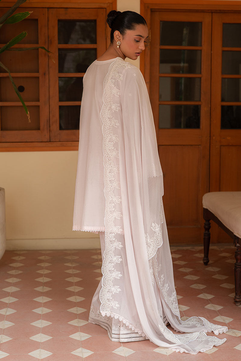 Cross Stitch | Mahiri Lawn 25 | CHERRY BLOSSOM by Cross Stitch - Designer Dress - Type: Ladies Clothes - Available at Libayah - 100% Original