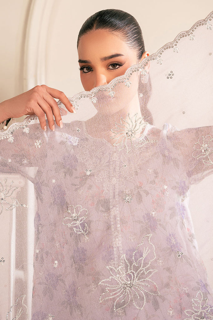 Cross Stitch | Luxe Atelier 25 | DUSTY LAVENDER by Cross Stitch - Designer Dress - Type: Ladies Clothes - Available at Libayah - 100% Original