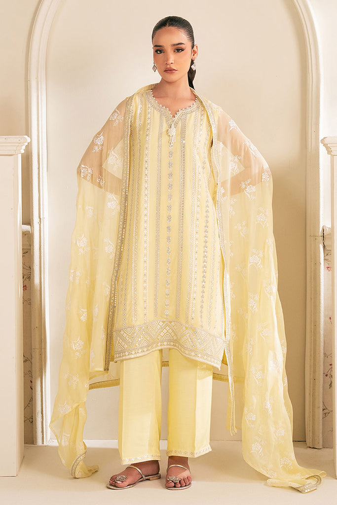 Cross Stitch | Luxe Atelier 25 | LEMON BLISS by Cross Stitch - Designer Dress - Type: Ladies Clothes - Available at Libayah - 100% Original