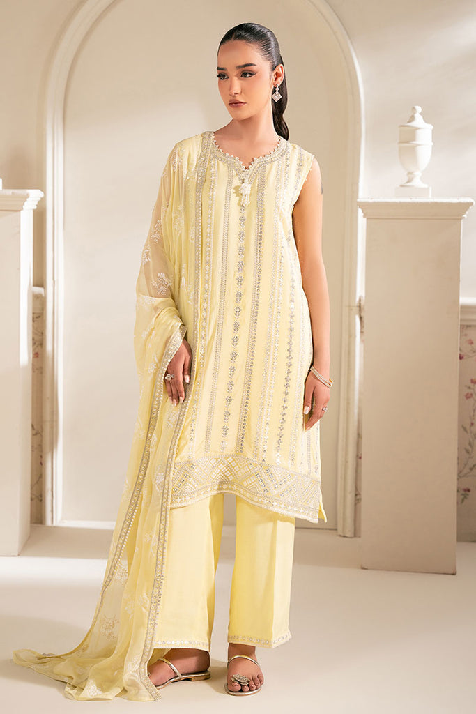 Cross Stitch | Luxe Atelier 25 | LEMON BLISS by Cross Stitch - Designer Dress - Type: Ladies Clothes - Available at Libayah - 100% Original
