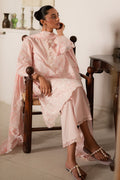 Cross Stitch | Mahiri Lawn 25 | PEACH PEARL by Cross Stitch - Designer Dress - Type: Ladies Clothes - Available at Libayah - 100% Original