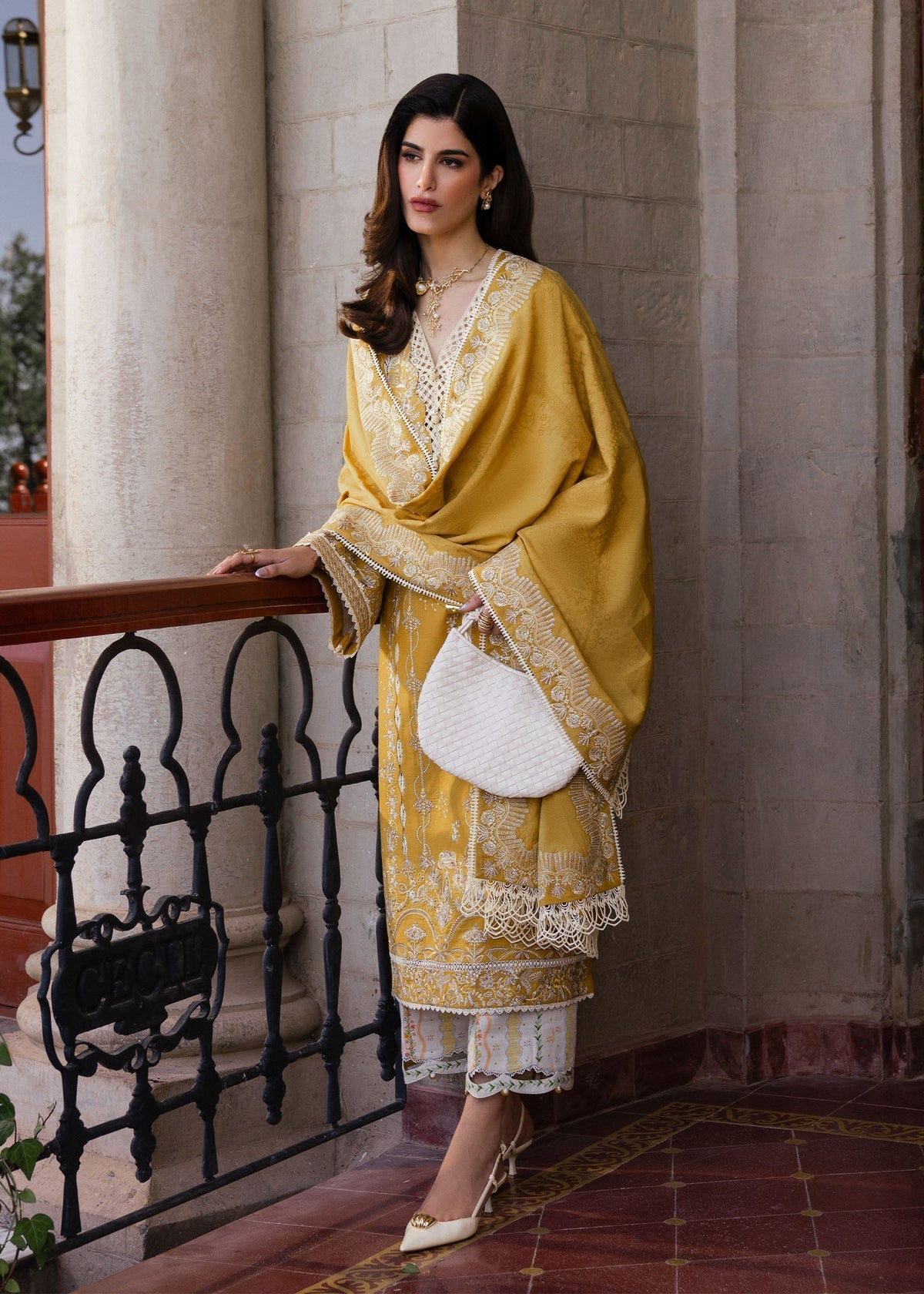 Kanwal Malik | Gulana Winter 25 | Shireen by Kanwal Malik - Designer Dress  - Type : Ladies Clothes - Available at Libayah - 100% Original 