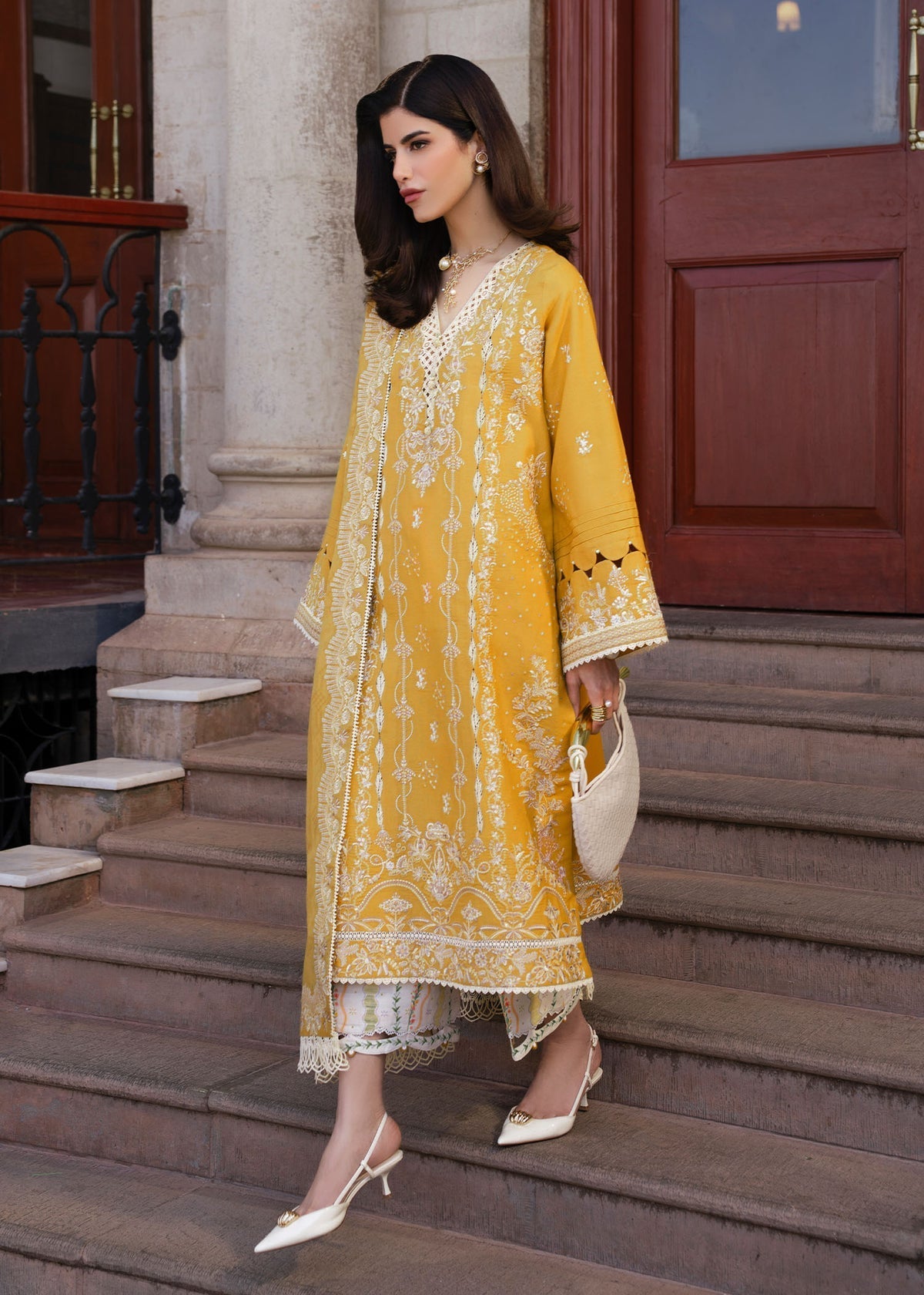 Kanwal Malik | Gulana Winter 25 | Shireen by Kanwal Malik - Designer Dress  - Type : Ladies Clothes - Available at Libayah - 100% Original 