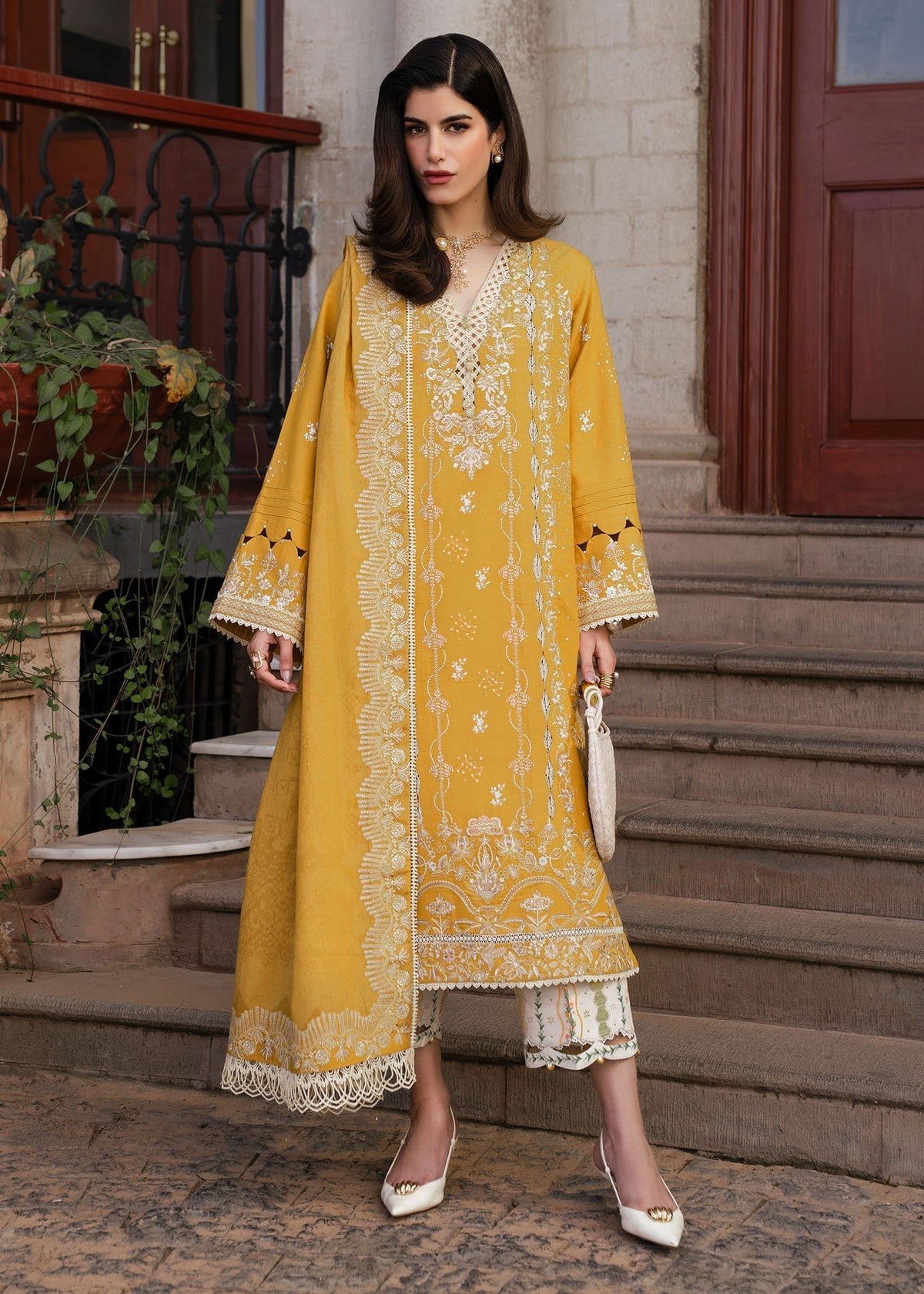 Kanwal Malik | Gulana Winter 25 | Shireen by Kanwal Malik - Designer Dress  - Type : Ladies Clothes - Available at Libayah - 100% Original 