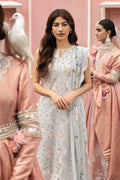 Cross Stitch | Premium Lawn 25 | GRAY FROST by Cross Stitch - Designer Dress - Type: Ladies Clothes - Available at Libayah - 100% Original