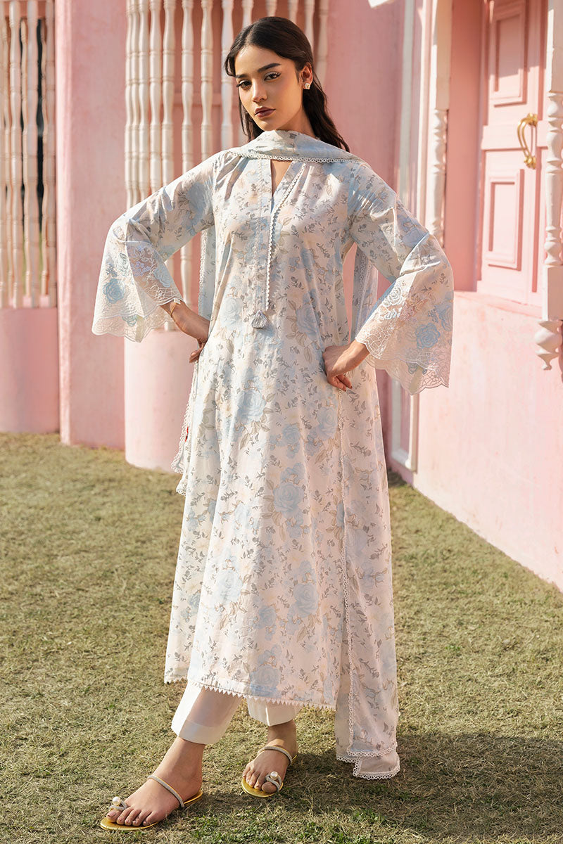 Cross Stitch | Premium Lawn 25 | MYSTIC HAZE by Cross Stitch - Designer Dress - Type: Ladies Clothes - Available at Libayah - 100% Original