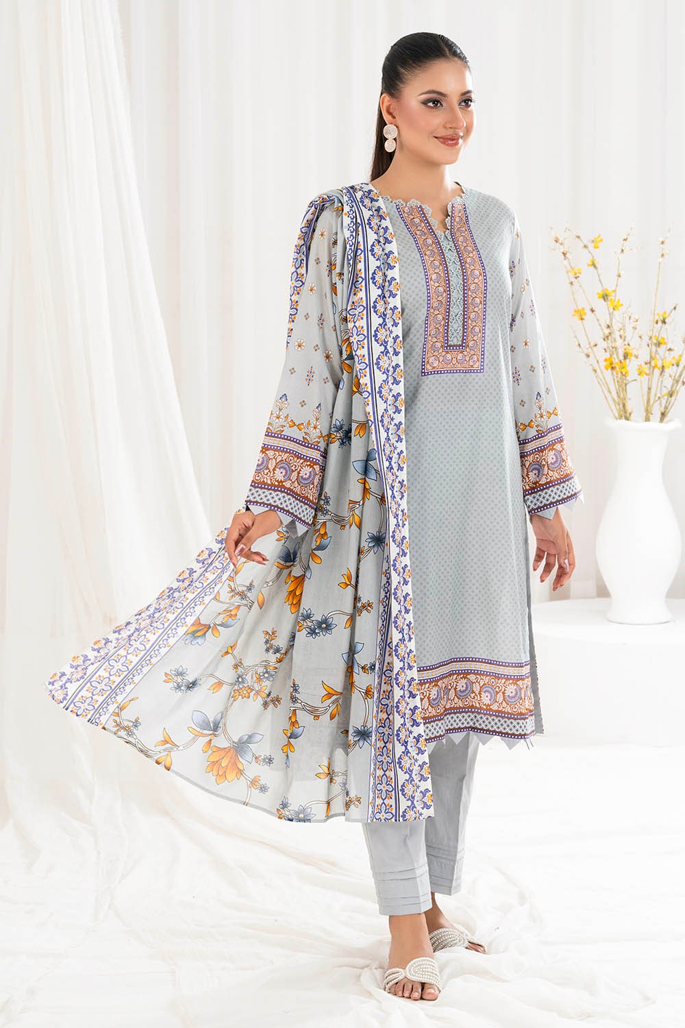 Gul Ahmed | Summer Special 25 | CLP-52203 by Gul Ahmed - Designer Dress - Type: Ladies Clothes - Available at Libayah - 100% Original