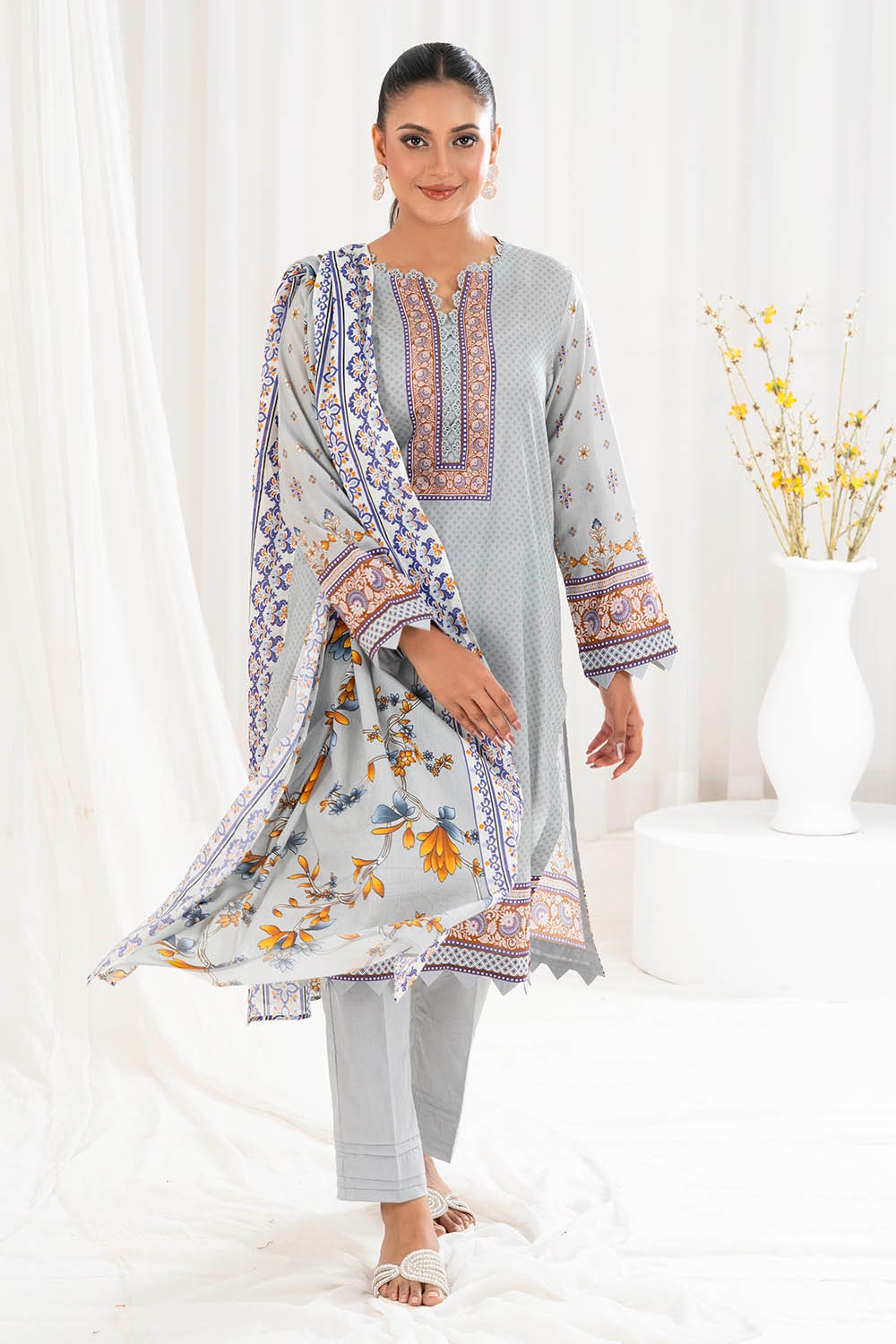 Gul Ahmed | Summer Special 25 | CLP-52203 by Gul Ahmed - Designer Dress - Type: Ladies Clothes - Available at Libayah - 100% Original