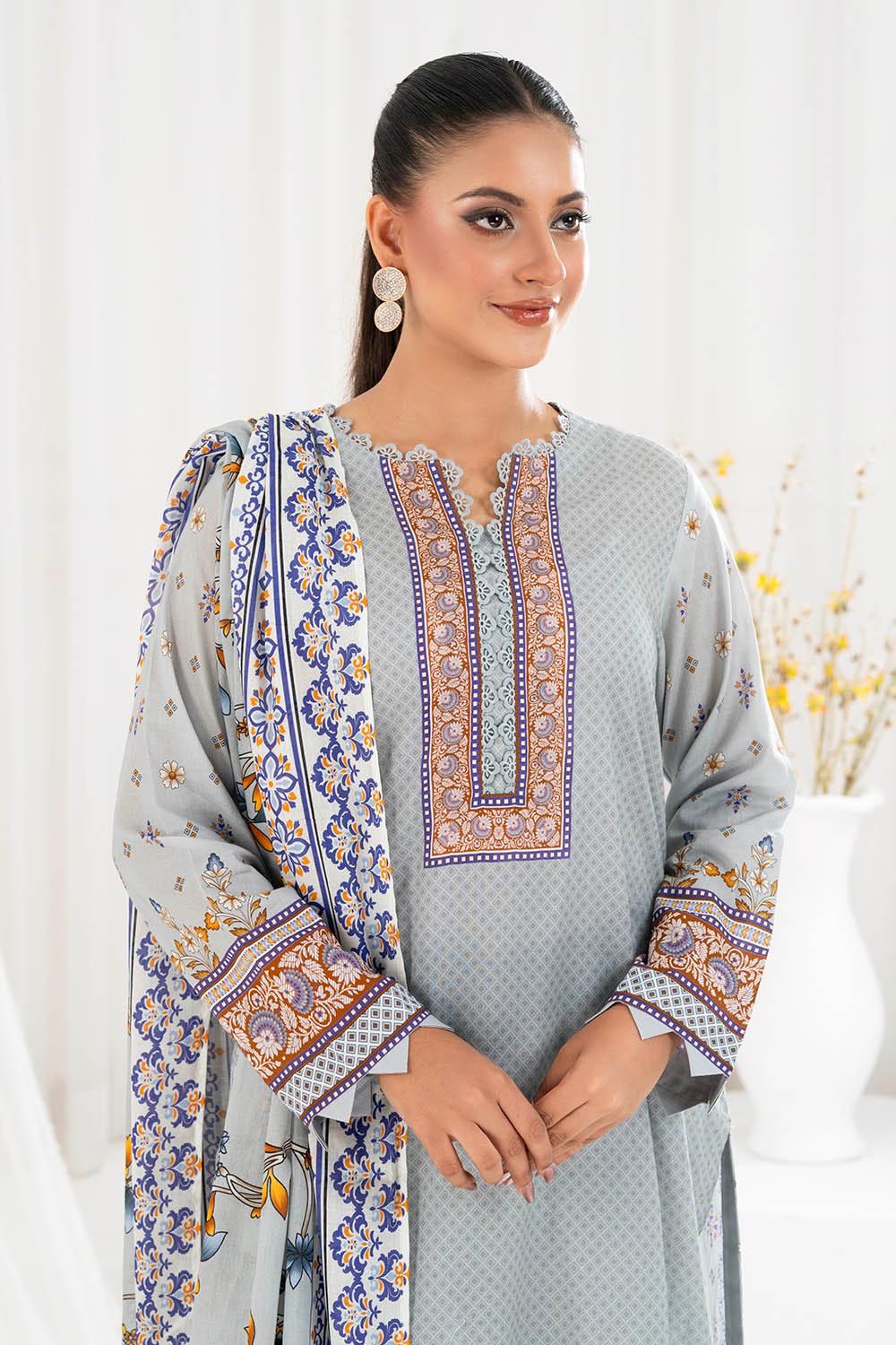 Gul Ahmed | Summer Special 25 | CLP-52203 by Gul Ahmed - Designer Dress - Type: Ladies Clothes - Available at Libayah - 100% Original