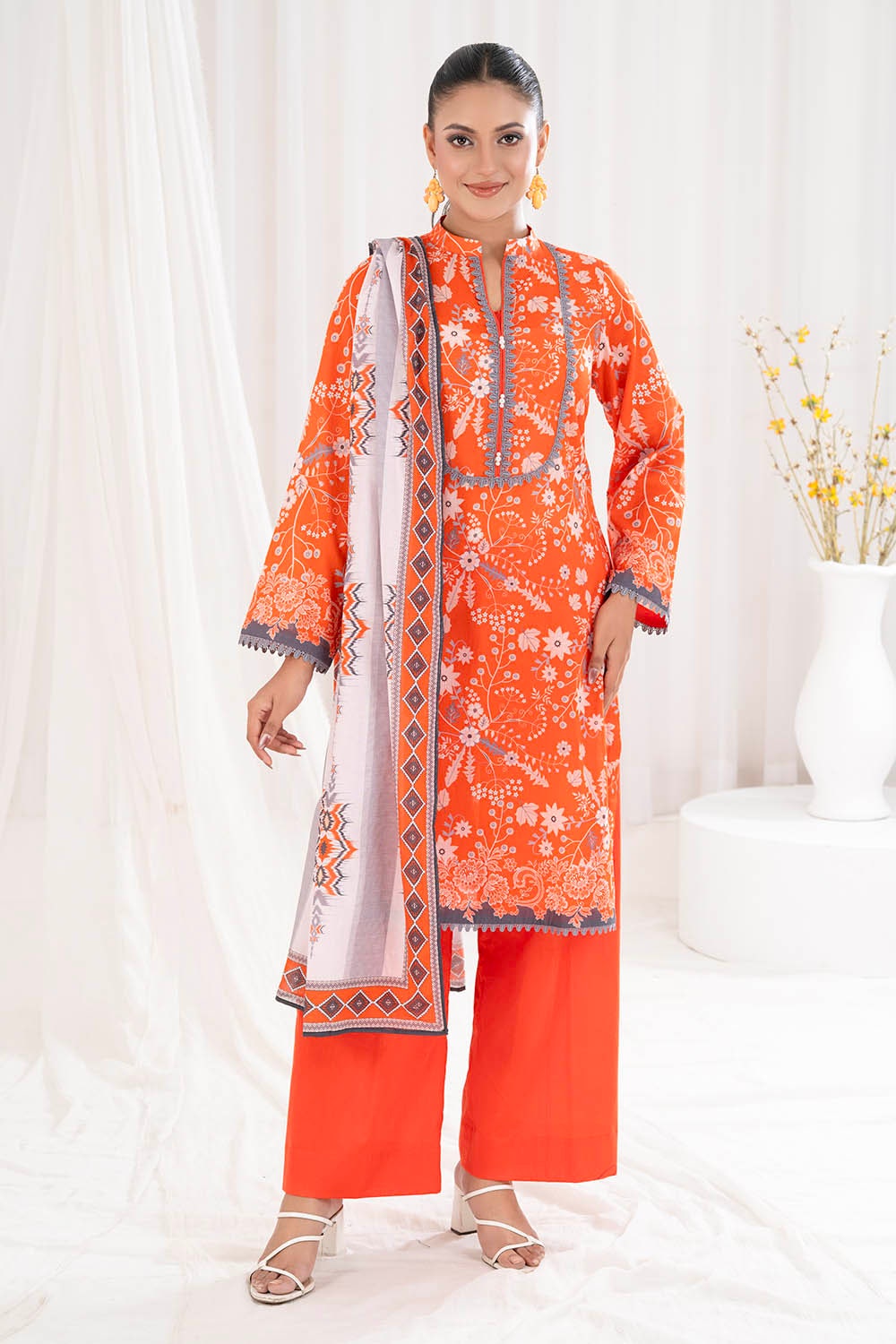 Gul Ahmed | Summer Special 25 | CLP-52207 by Gul Ahmed - Designer Dress - Type: Ladies Clothes - Available at Libayah - 100% Original