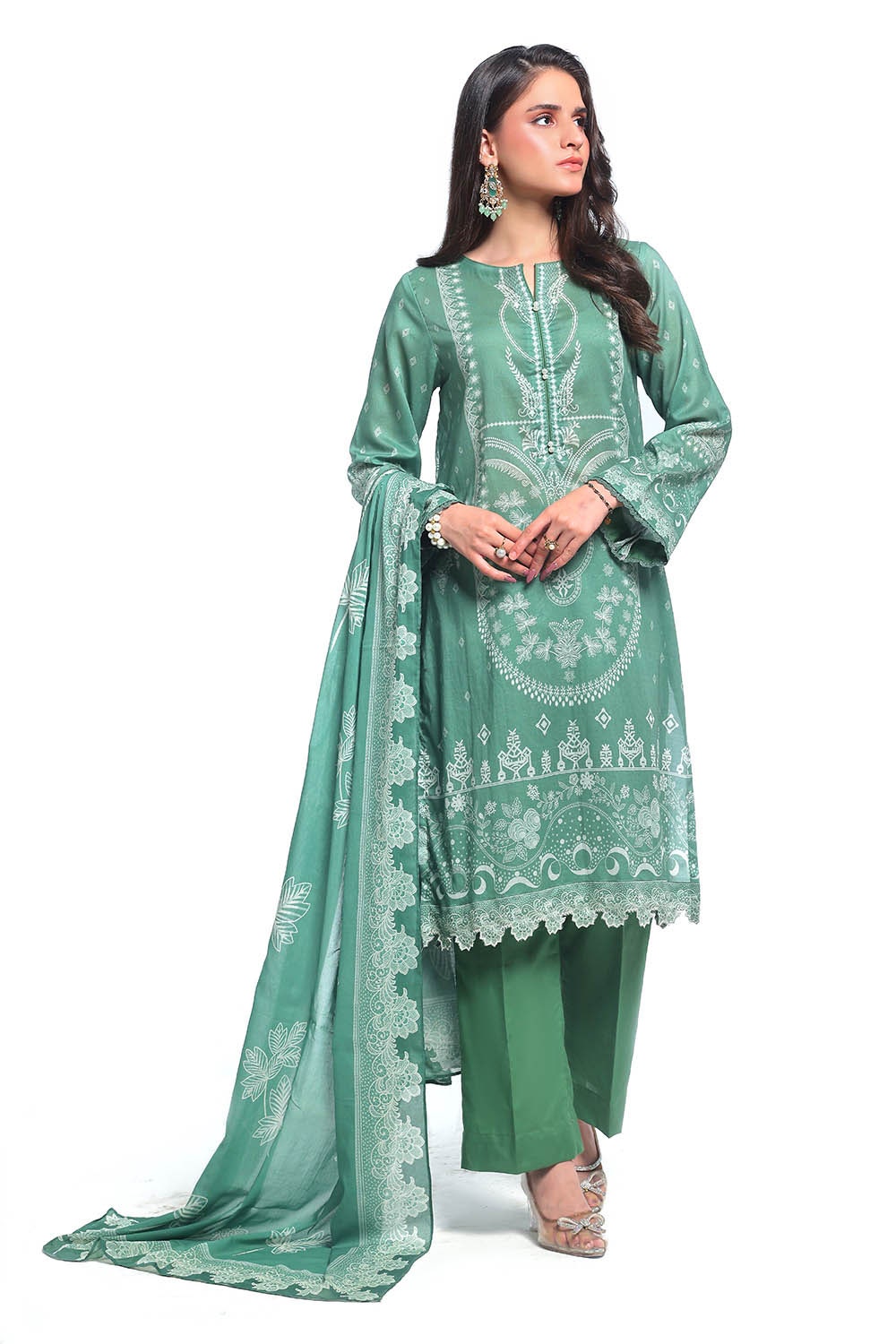 Gul Ahmed | Summer Special 25 |CLP-52201 by Gul Ahmed - Designer Dress - Type: Ladies Clothes - Available at Libayah - 100% Original
