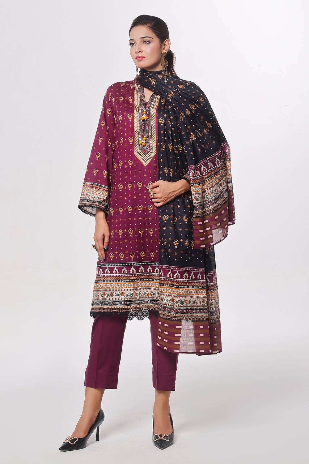 Gul Ahmed | Summer Special 25 | CLP-52202 by Gul Ahmed - Designer Dress - Type: Ladies Clothes - Available at Libayah - 100% Original