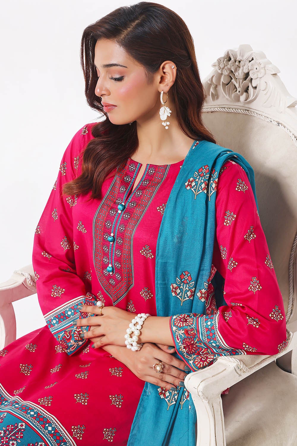 Gul Ahmed | Summer Special 25 | CLP-52209 by Gul Ahmed - Designer Dress - Type: Ladies Clothes - Available at Libayah - 100% Original