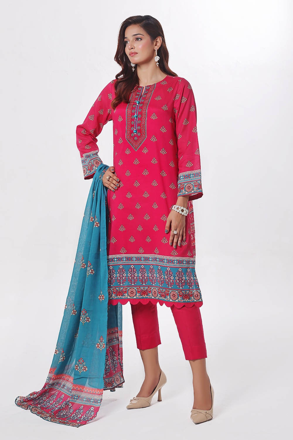 Gul Ahmed | Summer Special 25 | CLP-52209 by Gul Ahmed - Designer Dress - Type: Ladies Clothes - Available at Libayah - 100% Original