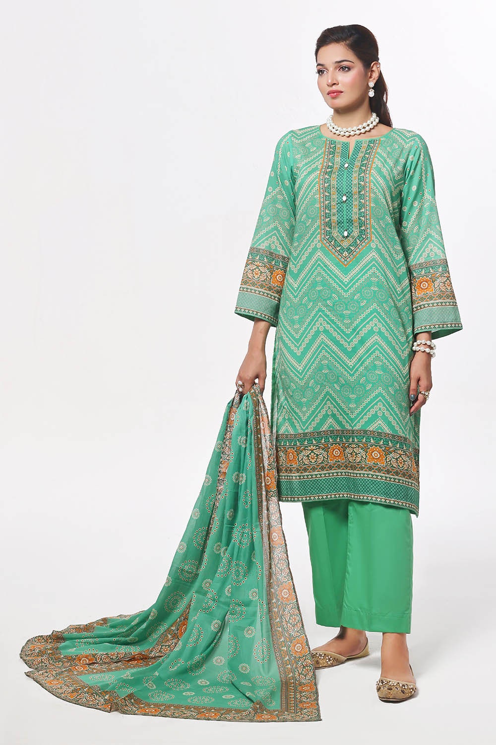 Gul Ahmed | Summer Special 25 | CLP-52212 by Gul Ahmed - Designer Dress - Type: Ladies Clothes - Available at Libayah - 100% Original