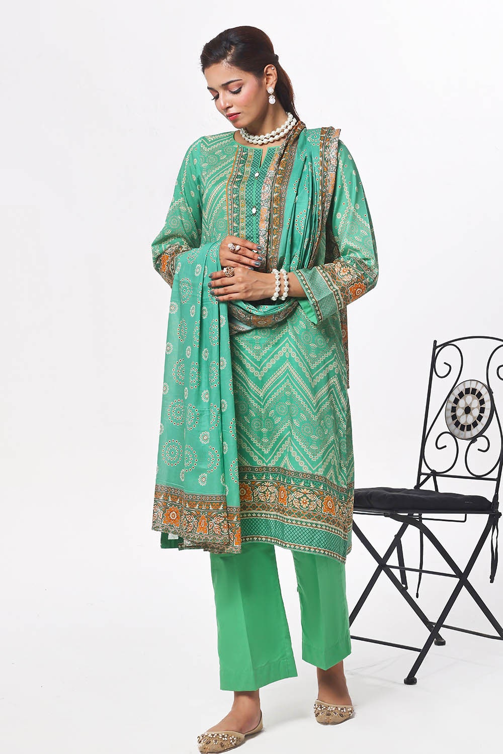 Gul Ahmed | Summer Special 25 | CLP-52212 by Gul Ahmed - Designer Dress - Type: Ladies Clothes - Available at Libayah - 100% Original