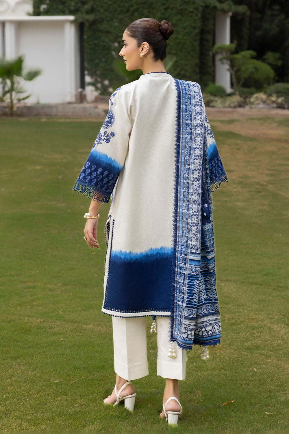 Gul Ahmed | Winter Collection 25 | K-52095 by Gul Ahmed - Designer Dress  - Type : Ladies Clothes - Available at Libayah - 100% Original 