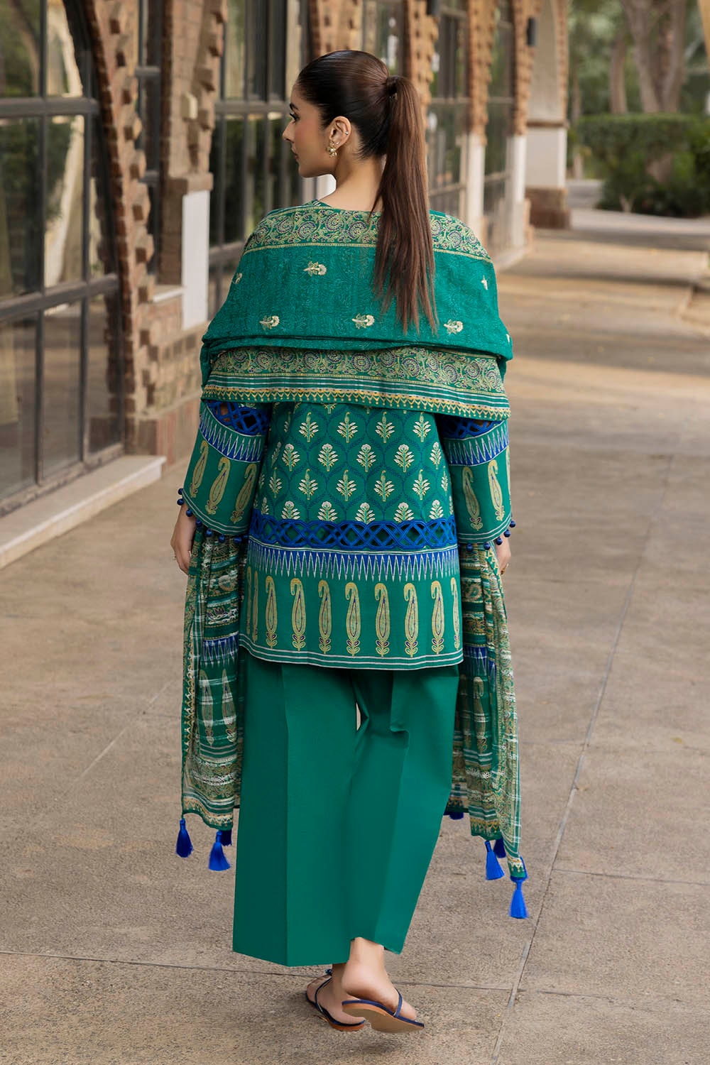 Gul Ahmed | Winter Collection 25 | K-52080 by Gul Ahmed - Designer Dress  - Type : Ladies Clothes - Available at Libayah - 100% Original 