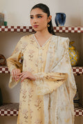 Cross Stitch | Daily Wear 25 | ORCHID IMPRESSION-3 PC by Cross Stitch - Designer Dress - Type: Ladies Clothes - Available at Libayah - 100% Original