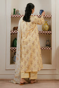 Cross Stitch | Daily Wear 25 | ORCHID IMPRESSION-3 PC by Cross Stitch - Designer Dress - Type: Ladies Clothes - Available at Libayah - 100% Original
