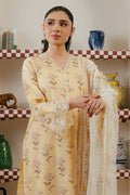 Cross Stitch | Daily Wear 25 | ORCHID IMPRESSION-3 PC by Cross Stitch - Designer Dress - Type: Ladies Clothes - Available at Libayah - 100% Original