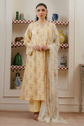 Cross Stitch | Daily Wear 25 | ORCHID IMPRESSION-3 PC by Cross Stitch - Designer Dress - Type: Ladies Clothes - Available at Libayah - 100% Original