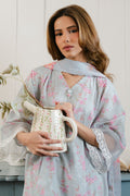 Cross Stitch | Daily Wear 25 | ICE DREAM-3 PC by Cross Stitch - Designer Dress - Type: Ladies Clothes - Available at Libayah - 100% Original