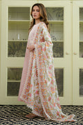 Cross Stitch | Daily Wear 25 | SOFT PINK-3 PC by Cross Stitch - Designer Dress - Type: Ladies Clothes - Available at Libayah - 100% Original