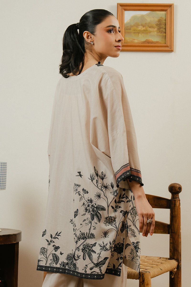 Cross Stitch | Daily Wear 25 | SILVER CLOUD-2 PC by Cross Stitch - Designer Dress - Type: Ladies Clothes - Available at Libayah - 100% Original