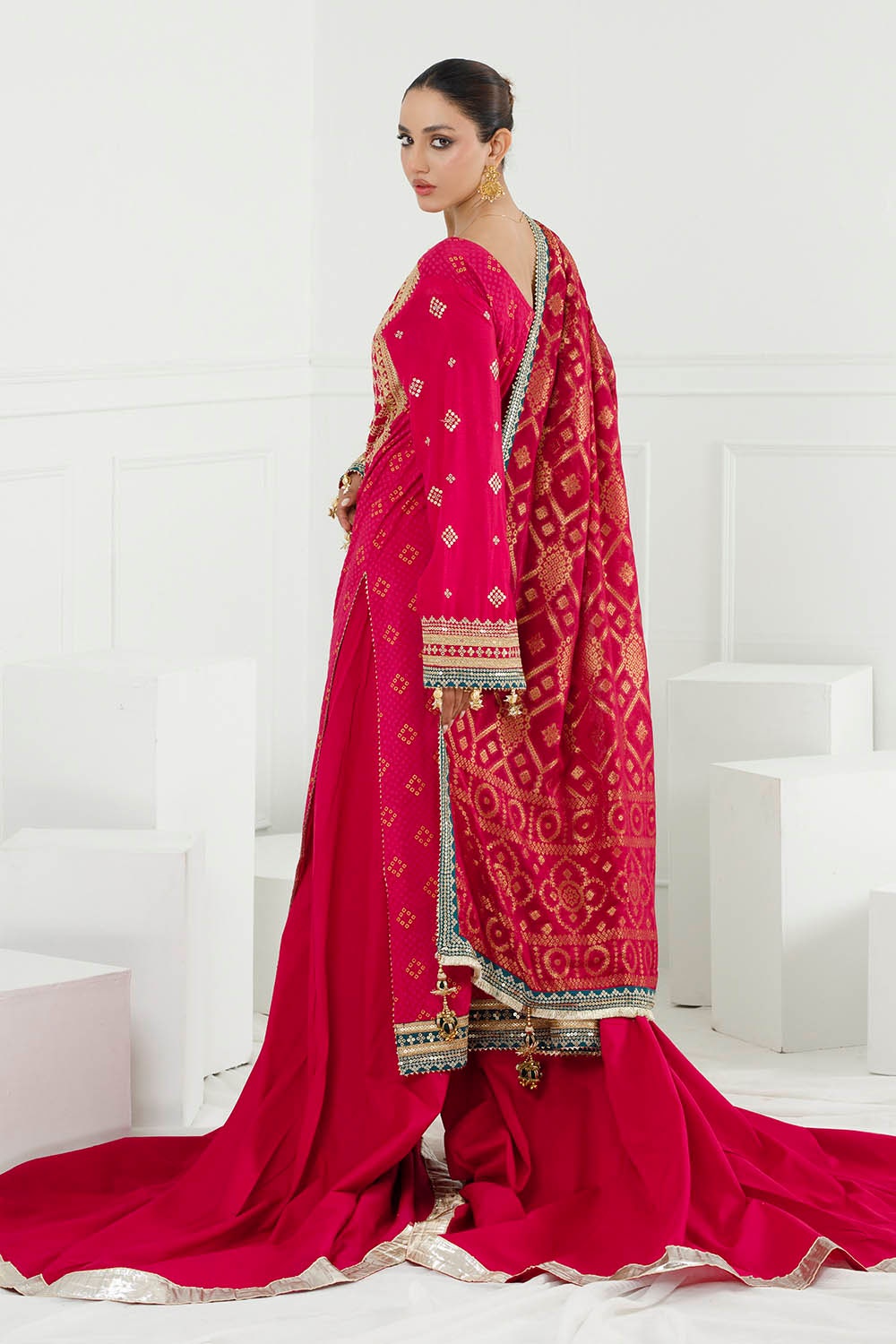 Gul Ahmed | Chunri Lawn 25 | PRW-42004 by Gul Ahmed - Designer Dress - Type: Ladies Clothes - Available at Libayah - 100% Original