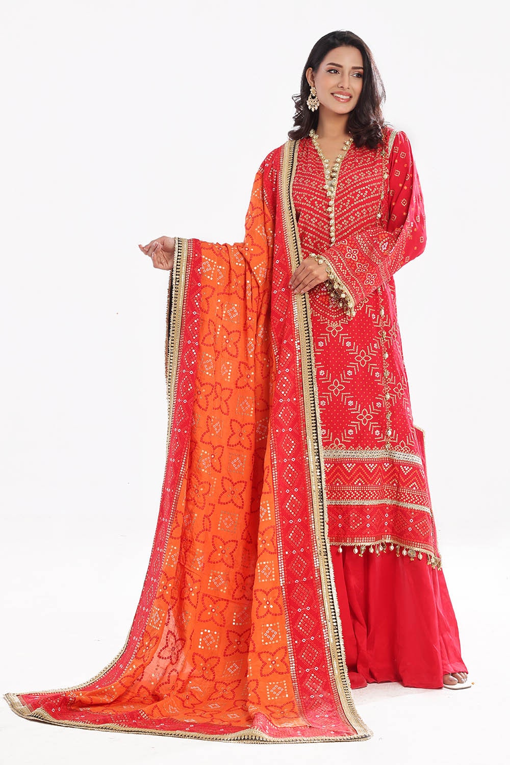 Gul Ahmed | Chunri Lawn 25 | PRW-42007 by Gul Ahmed - Designer Dress - Type: Ladies Clothes - Available at Libayah - 100% Original