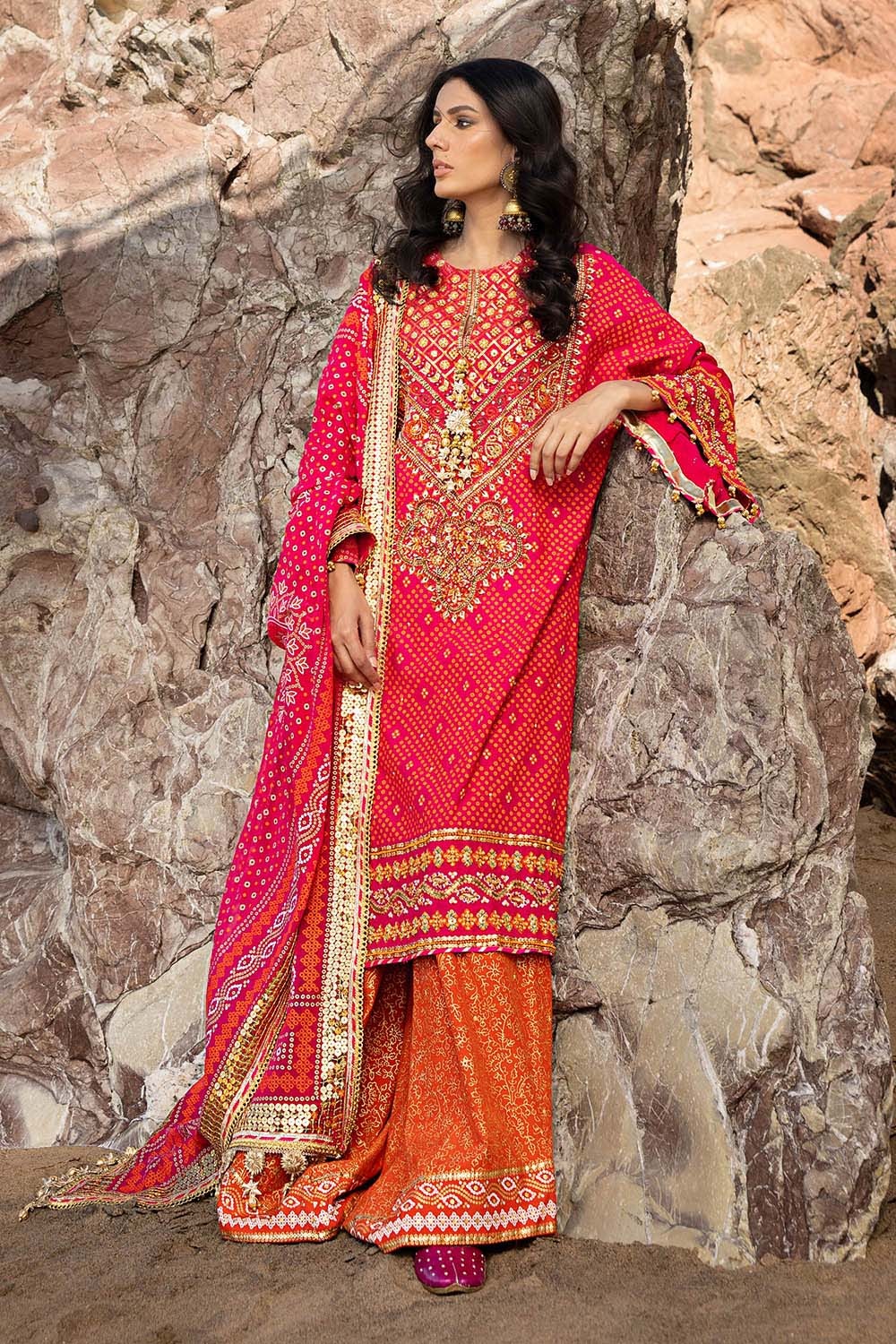 Gul Ahmed | Chunri Lawn 25 | PRW-52019 by Gul Ahmed - Designer Dress - Type: Ladies Clothes - Available at Libayah - 100% Original