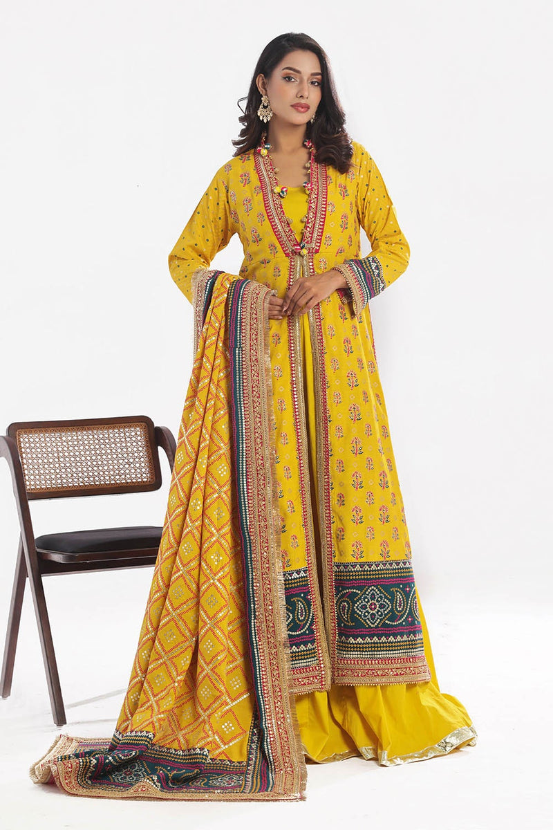 Gul Ahmed | Chunri Lawn 25 | PRW-52020 by Gul Ahmed - Designer Dress - Type: Ladies Clothes - Available at Libayah - 100% Original