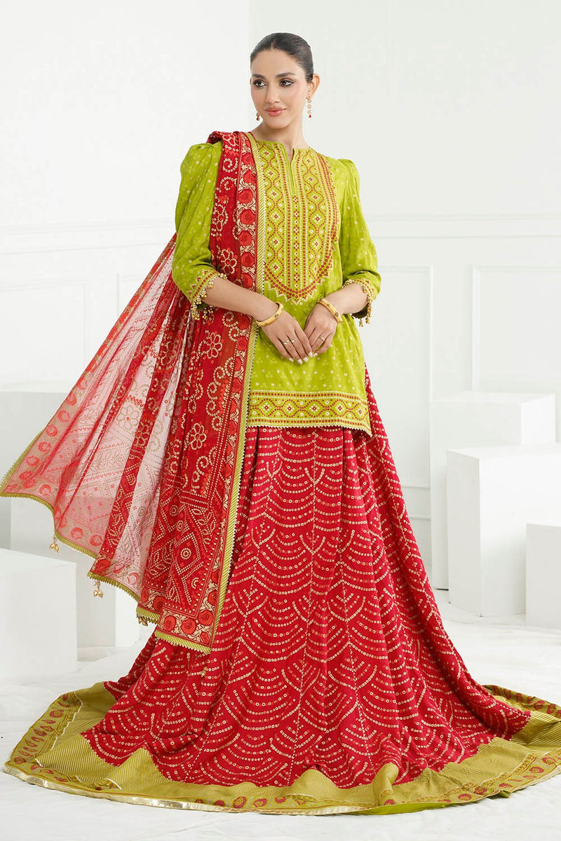 Gul Ahmed | Chunri Lawn 25 | PRW-52021 by Gul Ahmed - Designer Dress - Type: Ladies Clothes - Available at Libayah - 100% Original